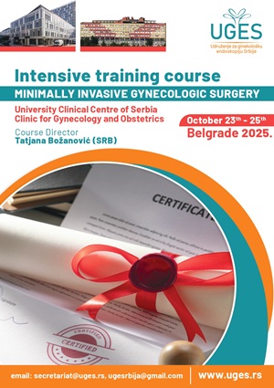 Intensive Training School MINIMALLY INVASIVE SURGERY October 23rd-25th, 2025.